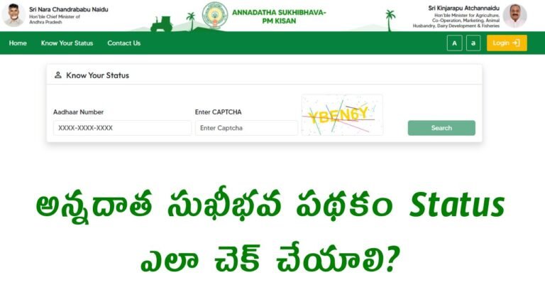 Annadata Sukhibhava Status 2025