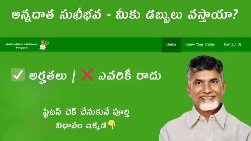Annadatha Sukhibhava Eligibility Check 2025