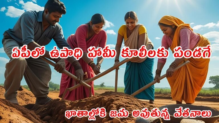 Ap MGNREGA Payments Released 2025