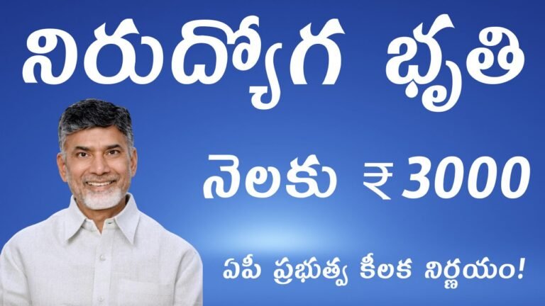 Nirudyoga Bhruti Ap Government Decision